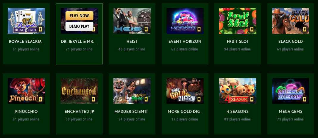 no-download games 7 spins