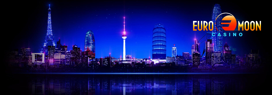 euromoon casino cashback slider